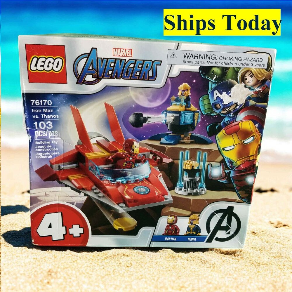 Lego Marvel Avengers 76170 Iron Man Vs Thanos New Sealed 12097